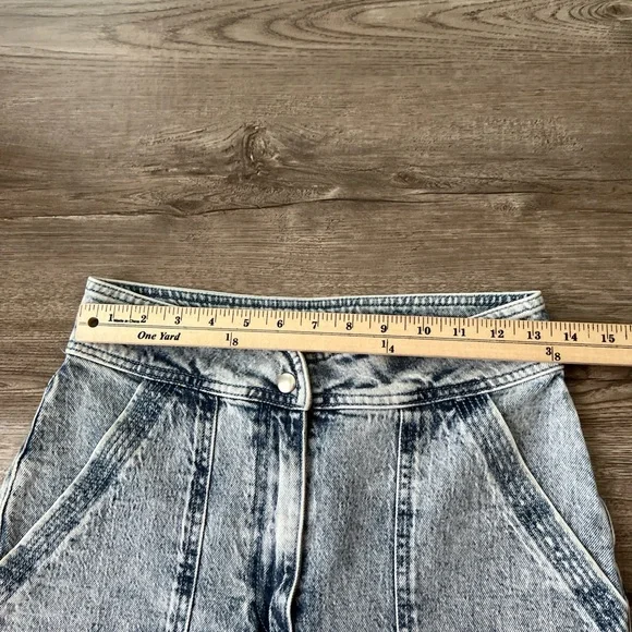 BA&SH Mame Boyfriend Acid Wash Jeans Ankle Length Womens 4 - Picture 7 of 16